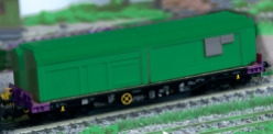 Loewe 2310 - H0 - 2-tlg. Bauzug-Wohncontainer Schwarz Bau - Set 2